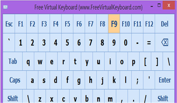 Free Virtual Keyboard绿色版